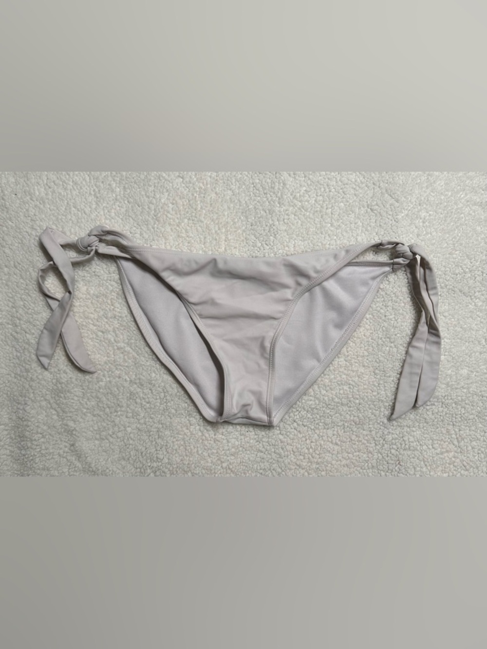 Light Taupe Side-Tie Bikini Bottoms
